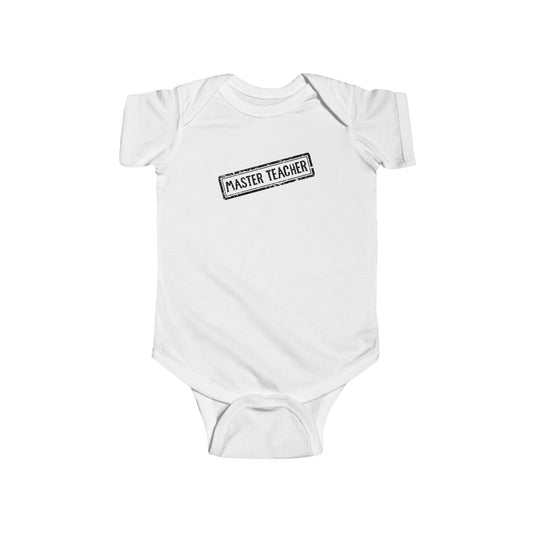 Master Teacher Infant Fine Jersey Bodysuit